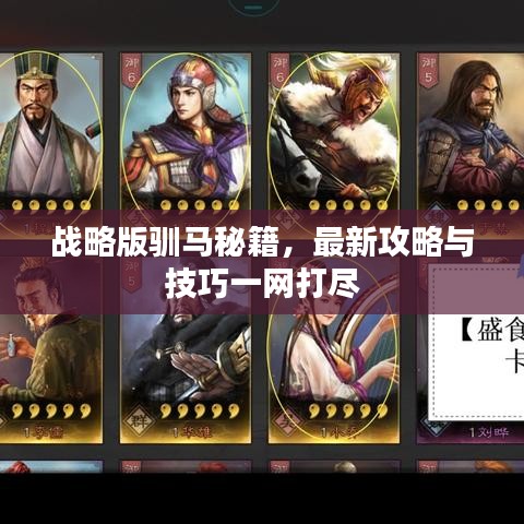 战略版驯马秘籍，最新攻略与技巧一网打尽