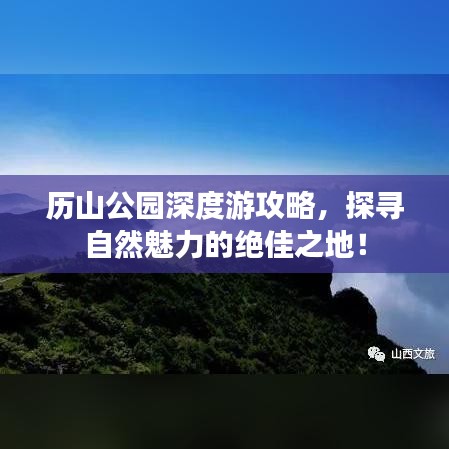 历山公园深度游攻略，探寻自然魅力的绝佳之地！