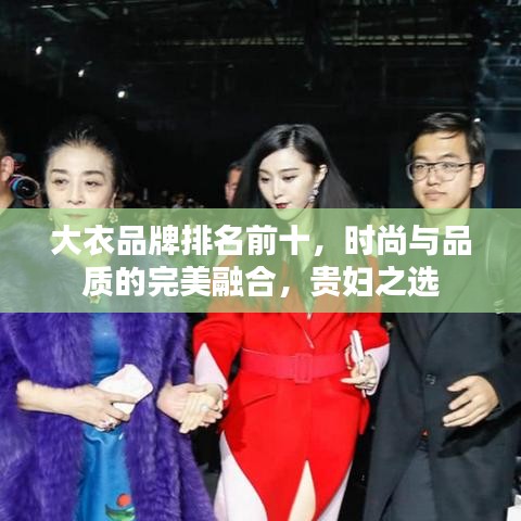 大衣品牌排名前十，时尚与品质的完美融合，贵妇之选