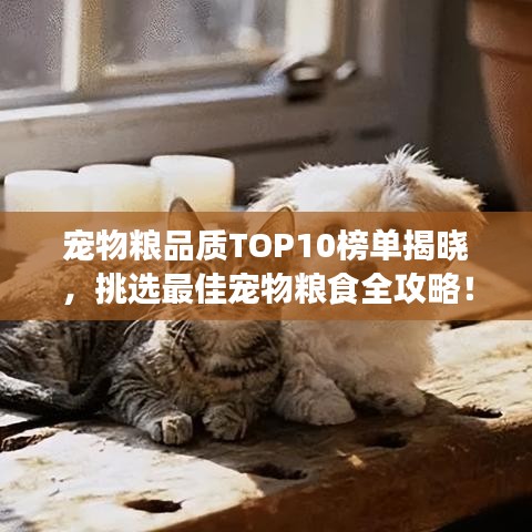 宠物粮品质TOP10榜单揭晓，挑选最佳宠物粮食全攻略！