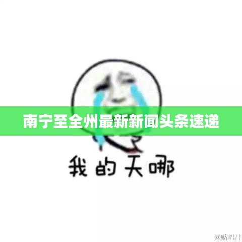 南宁至全州最新新闻头条速递