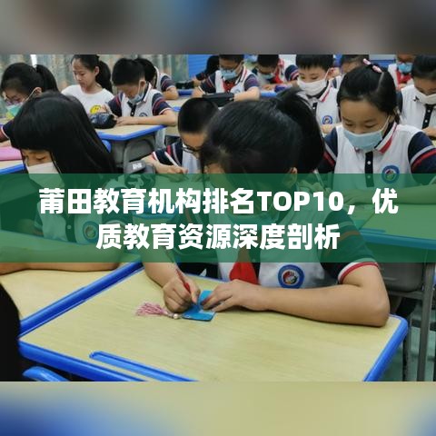 莆田教育机构排名TOP10，优质教育资源深度剖析