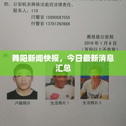 舞阳新闻快报，今日最新消息汇总