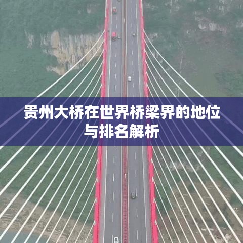 贵州大桥在世界桥梁界的地位与排名解析
