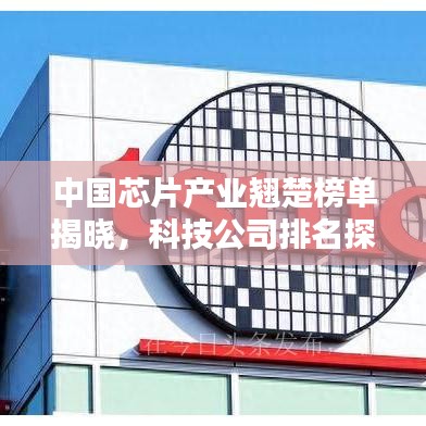中国芯片产业翘楚榜单揭晓，科技公司排名探秘！