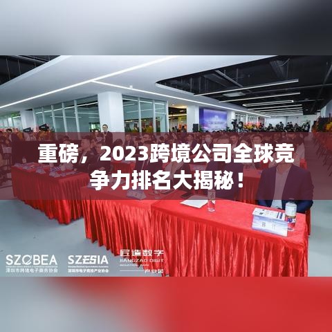 重磅，2023跨境公司全球竞争力排名大揭秘！