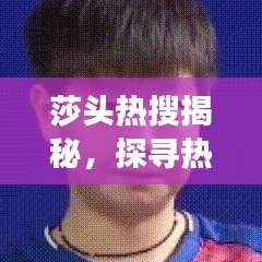 莎头热搜揭秘，探寻热门话题背后的故事