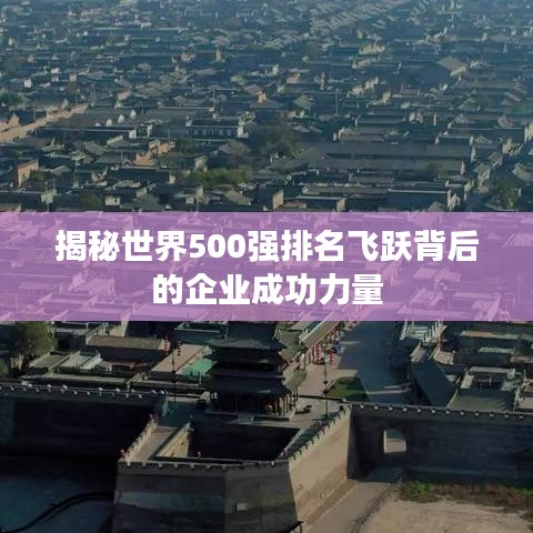 揭秘世界500强排名飞跃背后的企业成功力量