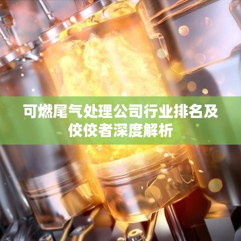可燃尾气处理公司行业排名及佼佼者深度解析