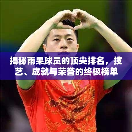 揭秘雨果球员的顶尖排名，技艺、成就与荣誉的终极榜单揭晓！
