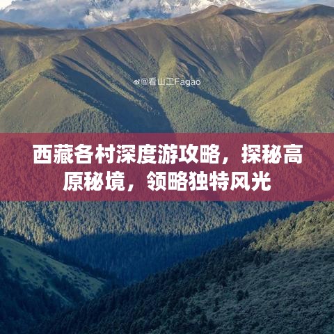 西藏各村深度游攻略，探秘高原秘境，领略独特风光