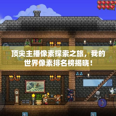 顶尖主播像素探索之旅，我的世界像素排名榜揭晓！