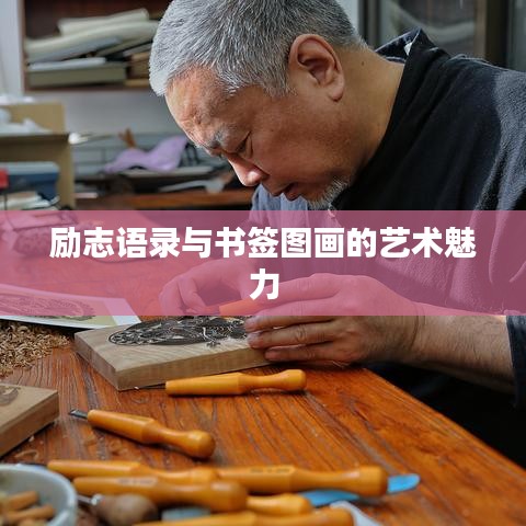 励志语录与书签图画的艺术魅力