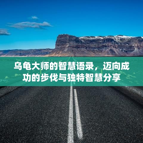 乌龟大师的智慧语录，迈向成功的步伐与独特智慧分享