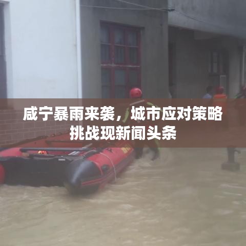 咸宁暴雨来袭，城市应对策略挑战现新闻头条