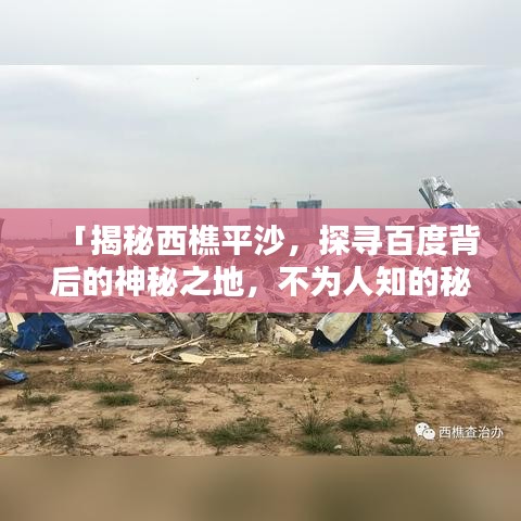 「揭秘西樵平沙，探寻百度背后的神秘之地，不为人知的秘密大揭秘！」