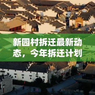 新园村拆迁最新动态，今年拆迁计划揭晓！