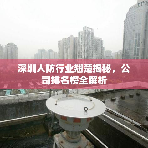 深圳人防行业翘楚揭秘，公司排名榜全解析