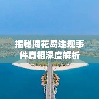 揭秘海花岛违规事件真相深度解析