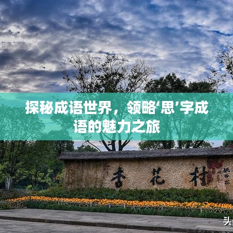 探秘成语世界，领略‘思’字成语的魅力之旅