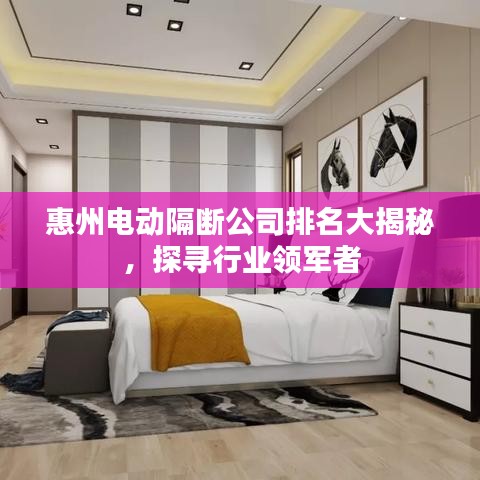 惠州电动隔断公司排名大揭秘，探寻行业领军者