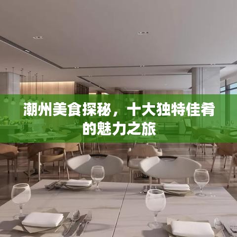 潮州美食探秘，十大独特佳肴的魅力之旅