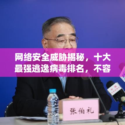 网络安全威胁揭秘，十大最强逃逸病毒排名，不容忽视的网络安全巨头！
